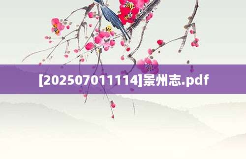 [202507011114]景州志.pdf