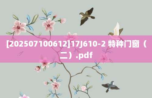 [202507100612]17J610-2 特种门窗（二）.pdf