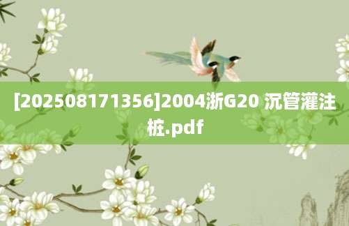[202508171356]2004浙G20 沉管灌注桩.pdf