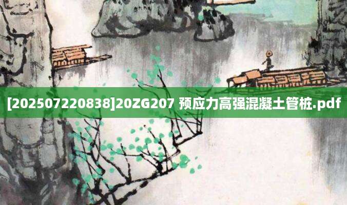[202507220838]20ZG207 预应力高强混凝土管桩.pdf