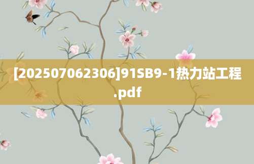 [202507062306]91SB9-1热力站工程.pdf