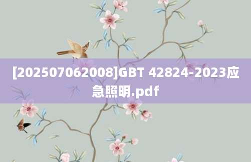 [202507062008]GBT 42824-2023应急照明.pdf