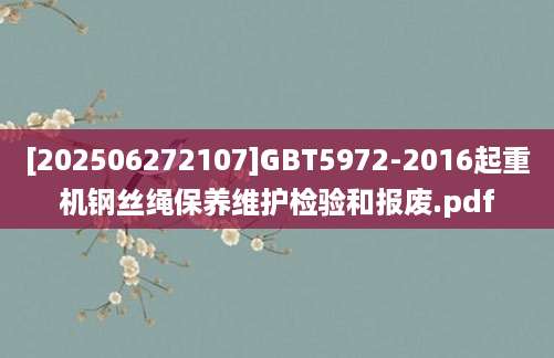 [202506272107]GBT5972-2016起重机钢丝绳保养维护检验和报废.pdf