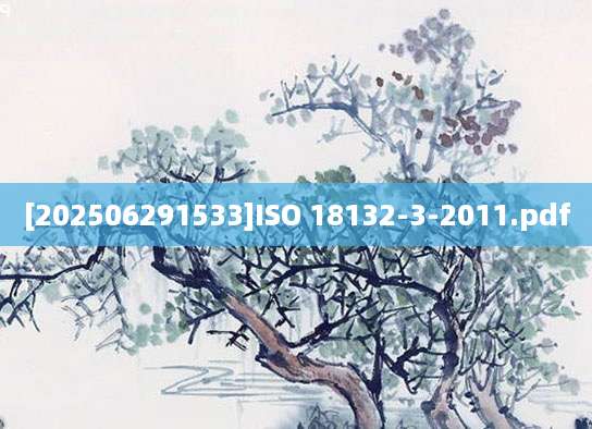 [202506291533]ISO 18132-3-2011.pdf