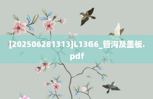 [202506281313]L13G6_管沟及盖板.pdf