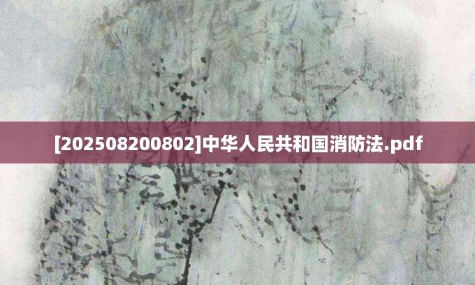 [202508200802]中华人民共和国消防法.pdf