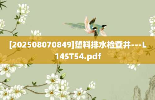 [202508070849]塑料排水检查井---L14ST54.pdf