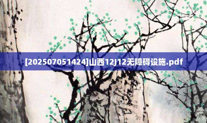 [202507051424]山西12J12无障碍设施.pdf