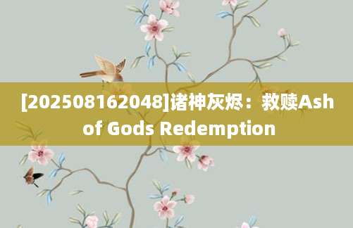 [202508162048]诸神灰烬：救赎Ash of Gods Redemption