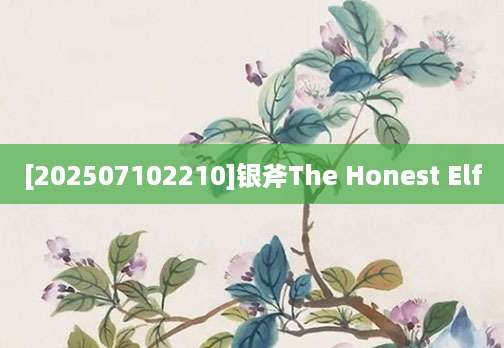 [202507102210]银斧The Honest Elf