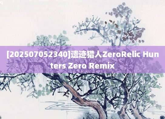 [202507052340]遗迹猎人ZeroRelic Hunters Zero Remix