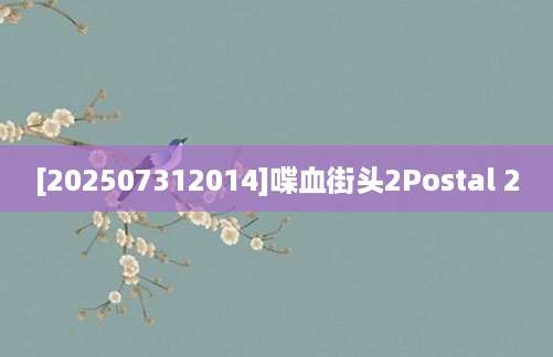 [202507312014]喋血街头2Postal 2
