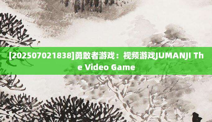 [202507021838]勇敢者游戏：视频游戏JUMANJI The Video Game