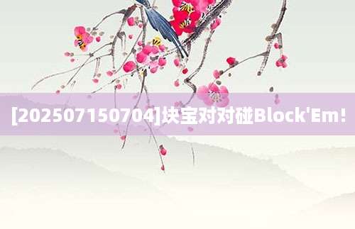 [202507150704]块宝对对碰Block'Em!
