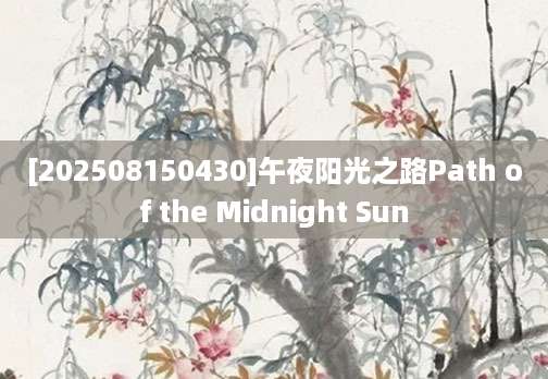 [202508150430]午夜阳光之路Path of the Midnight Sun