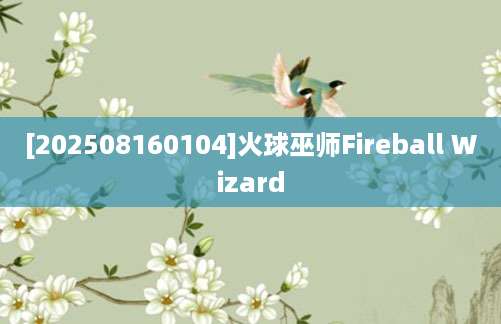 [202508160104]火球巫师Fireball Wizard