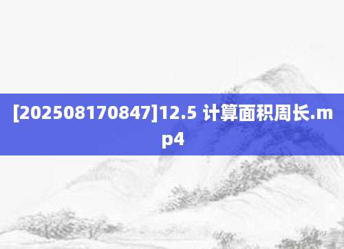 [202508170847]12.5 计算面积周长.mp4