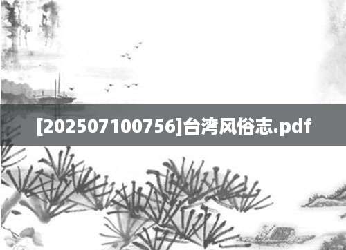 [202507100756]台湾风俗志.pdf